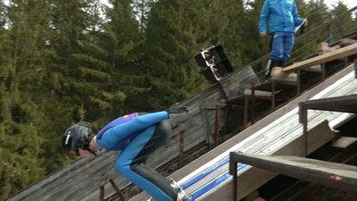 На чемпіонаті України зі стрибків на лижах з трампліна та лижного двоборства Євген Марусяк двічі став чемпіоном На чемпіонаті України зі стрибків на лижах з трампліна та лижного двоборства Євген Марусяк двічі став чемпіоном