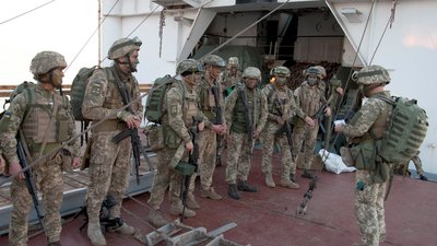 На Одещині відбулись навчання морських піхотинців На Одещині відбулись навчання морських піхотинців