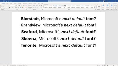 Microsoft вперше за 15 років планує змінити шрифт за замовчанням в Office