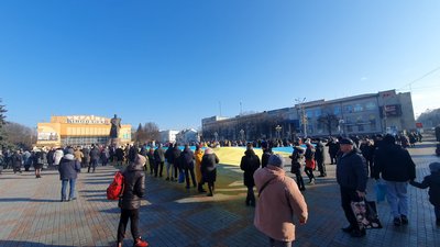 День єднання: як його відзначили у Рівному День єднання: як його відзначили у Рівному