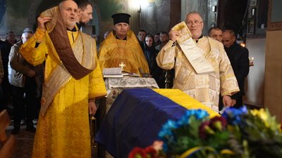 У Сумах поховали прикордонника Марка Капаца У Сумах поховали прикордонника Марка Капаца