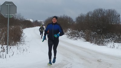 На підтримку ЗСУ. На Прикарпатті стартував "Пробіг друзів" На підтримку ЗСУ. На Прикарпатті стартував "Пробіг друзів"