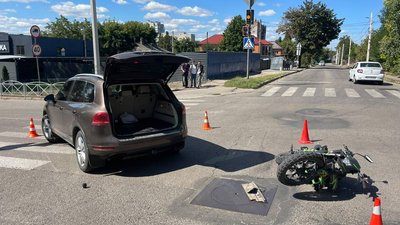 ДТП на перехресті вулиць Київська та Вокзальна у Кропивницькому 8 вересня 2026 року 