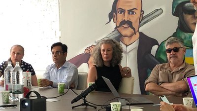 На Одещину прибула представниця ООН, аби проконтролювати вихід "зерновим коридором" судна з порту "Південний". ФОТО На Одещину прибула представниця ООН, аби проконтролювати вихід "зерновим коридором" судна з порту "Південний". ФОТО