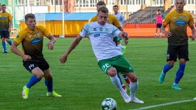 "Агробізнес" Волочиськ зіграв у нічию з житомирським "Поліссям"