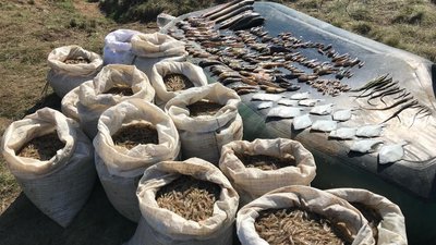 На понад півмільйона грн наловили браконьєри риби в Азовському морі на Херсонщині На понад півмільйона грн наловили браконьєри риби в Азовському морі на Херсонщині