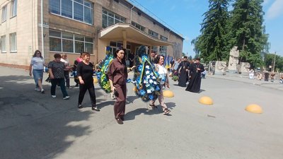 У Тальному в останню путь провели загиблого військовослужбовця Андрія Короля