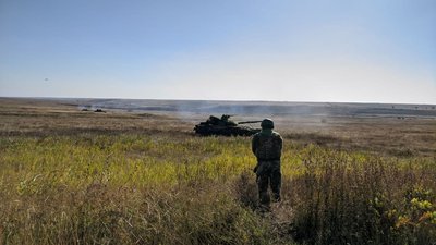 Завдання виконано: "ворог" подоланий. На Миколаївщині відбулися бригадні навчання сухопутних військ