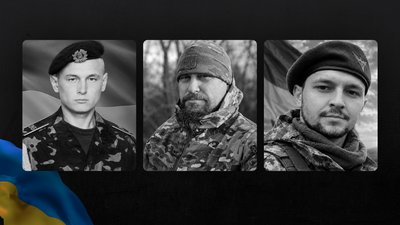 Загиблі Сергій Кайсин, Олександр Свічкар і Максим Возіян