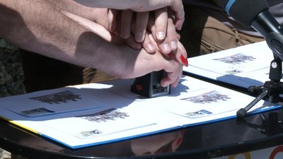 У Запоріжжі презентували марку, присвячену українській розвідці У Запоріжжі презентували марку, присвячену українській розвідці