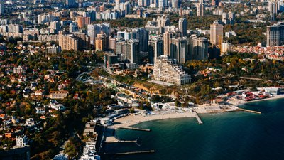 Панорамний вигляд на Одесу