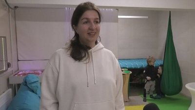 У Нікополі на Дніпропетровщині працює реабілітаційна кімната для дітей У Нікополі на Дніпропетровщині працює реабілітаційна кімната для дітей