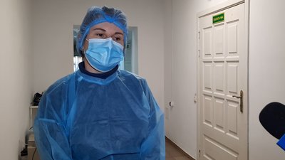 На Житомирщині інфекційне відділення Романівської лікарні на 50% заповнене хворими з COVID-19 На Житомирщині інфекційне відділення Романівської лікарні на 50% заповнене хворими з COVID-19