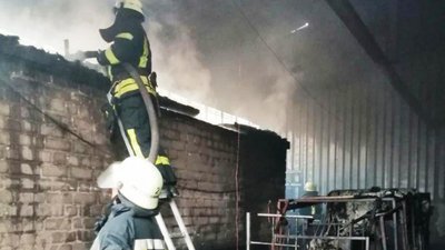У Запоріжжі горіла пересувна кав'ярня