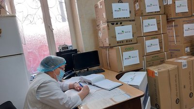 Вінницька обласна клінічна дитяча інфекційна лікарня отримала благодійну допомогу від Ізраїлю Вінницька обласна клінічна дитяча інфекційна лікарня отримала благодійну допомогу від Ізраїлю