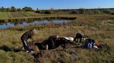 На Житомирщині знайшли останки загиблого під час Другої світової війни солдата