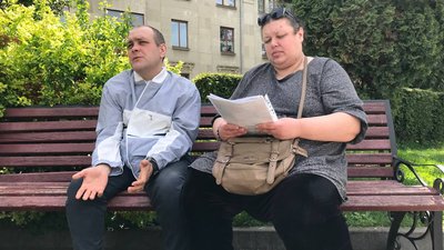 Тернополянин Орест Паньків і дружина Тетяна, побиття в супермаркеті Тернополянин Орест Паньків і дружина Тетяна, побиття в супермаркеті