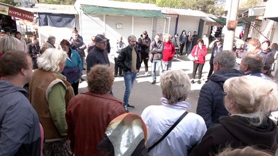 У Запоріжжі працівники ринків протестують проти підняття тарифів на оренду місць У Запоріжжі працівники ринків протестують проти підняття тарифів на оренду місць