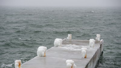 Погода в Одесі, Чорне море, море парує