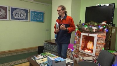 Чернігівський письменник та мандрівник Олександр Волощук презентував у Сумах свою дев’яту книгу