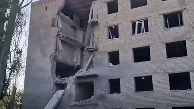 Наслідки обстрілу Краматорська