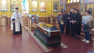 У Житомирі провели в останню путь військовослужбовця Леоніда Мельника У Житомирі провели в останню путь військовослужбовця Леоніда Мельника