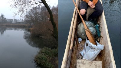 Рівняни та рибпатруль шукали браконьєрів, які розставляють сітки на водоймах Рівного