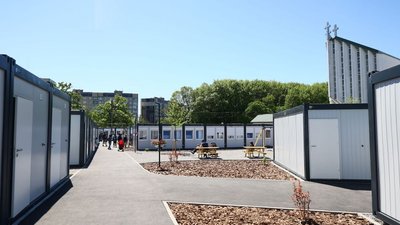 У Львові відкрили ще одне модульне містечко для вимушених переселенці