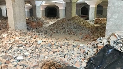 Укриття, яке використовують студенти і працівники коледжу у Тернополі Укриття, яке використовують студенти і працівники коледжу у Тернополі