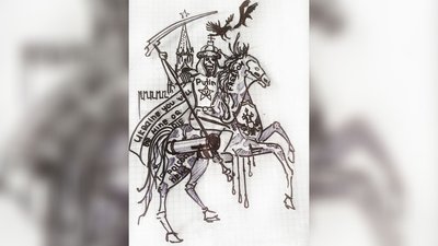 Ворон, могила і кістки: черкащанка вишила клаптик на воєнній мапі України Ворон, могила і кістки: черкащанка вишила клаптик на воєнній мапі України