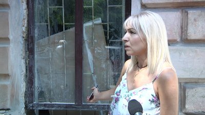 У фасаді пам'ятки архітектури в центрі Одеси намагалися прорубати двері У фасаді пам'ятки архітектури в центрі Одеси намагалися прорубати двері