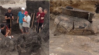 Сподіваються знайти поховання скіфів. На Луганщині тривають розкопки кургану