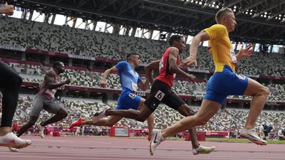 Українцю забракло 0.002 секунди, щоб вийти у півфінал з бігу на 200 м на Олімпіаді-2020
