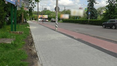 У Франківську облаштували велодоріжку за півтора мільйона гривень У Франківську облаштували велодоріжку за півтора мільйона гривень