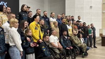 Нагородження учасників Ігор Нескорених