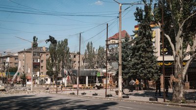 Наслідки ударів по Краматорську 20 серпня