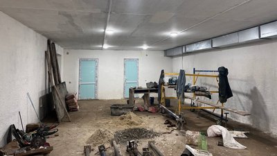 У Петрикові облаштовують новозбудоване укриття У Петрикові облаштовують новозбудоване укриття