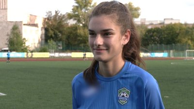 Футболістка СДЮШОР "Юність" Софія Вершняк