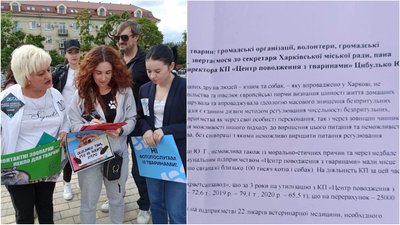 У Кропивницькому долучились до Всеукраїнського маршу за тварин У Кропивницькому долучились до Всеукраїнського маршу за тварин