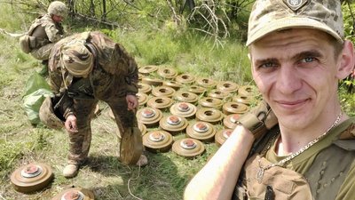 Ігор Лачин разом з побратимами на бойовому завданні Ігор Лачин разом з побратимами на бойовому завданні