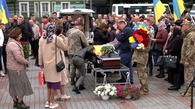 У Рівному попрощалися із загиблим бійцем Нацгвардії