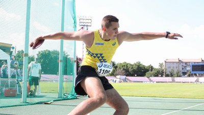 17-річний українець Михайло Брудін з рекордом змагань став чемпіоном Європи U18 у метанні диска