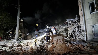 Ракетний удар РФ по Харкову 17 серпня: фото з місця події Ракетний удар РФ по Харкову 17 серпня: фото з місця події
