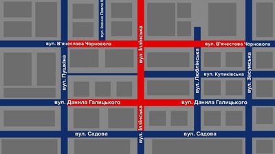 У Сумах через ремонт перекриють дорогу (Схема)
