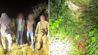 За 14 тис. доларів хотіли потрапити в Угорщину: на Закарпатті прикордонники затримали трьох чоловіків