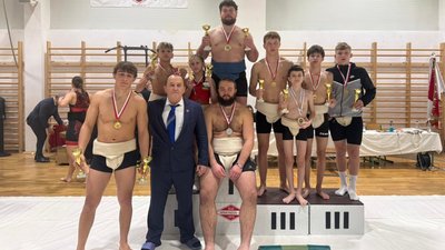 Сумоїсти Вінницької МДЮСШ № 5 на міжнародному турнірі в Угорщині