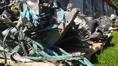У волинському музеї експонують уламки ворожих ракет, якими торік обстріляли Луцьк У волинському музеї експонують уламки ворожих ракет, якими торік обстріляли Луцьк