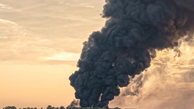 Дим в Олександрії після атаки 7 10 2026