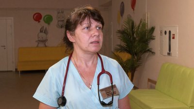 Лікарка обласної дитячої лікарні Надія Катаман Лікарка обласної дитячої лікарні Надія Катаман