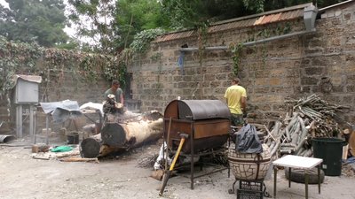 Волонтери з усієї України створюють вуличний простір у Скадовську на Херсонщині